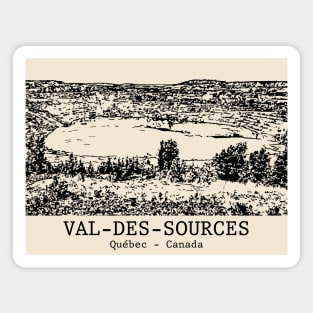 Val-des-Sources - Québec Magnet